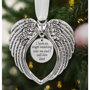Memorial Ornaments Angel Wings